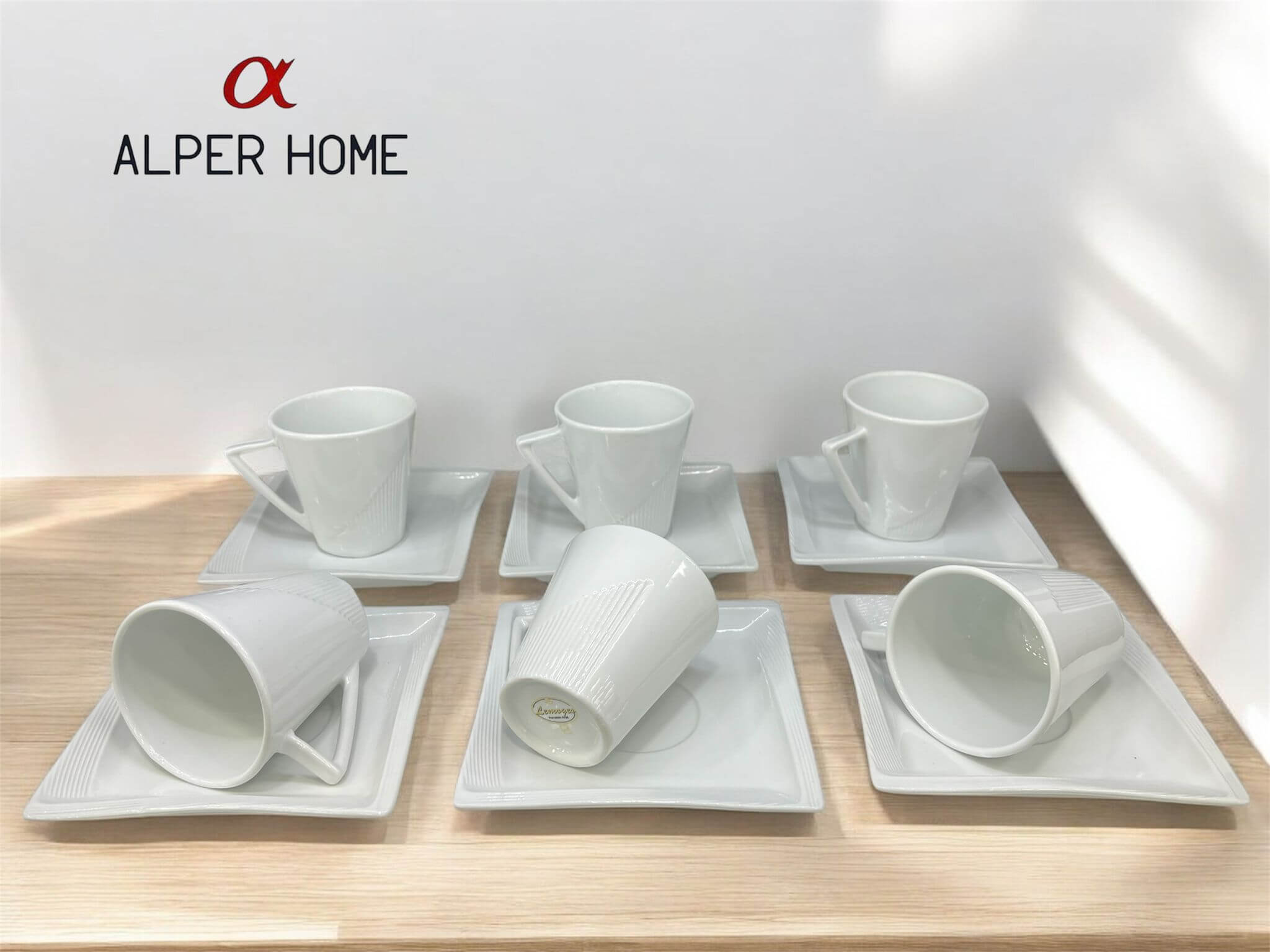 OVAL 6 LI KAHVE FİNCANI*8