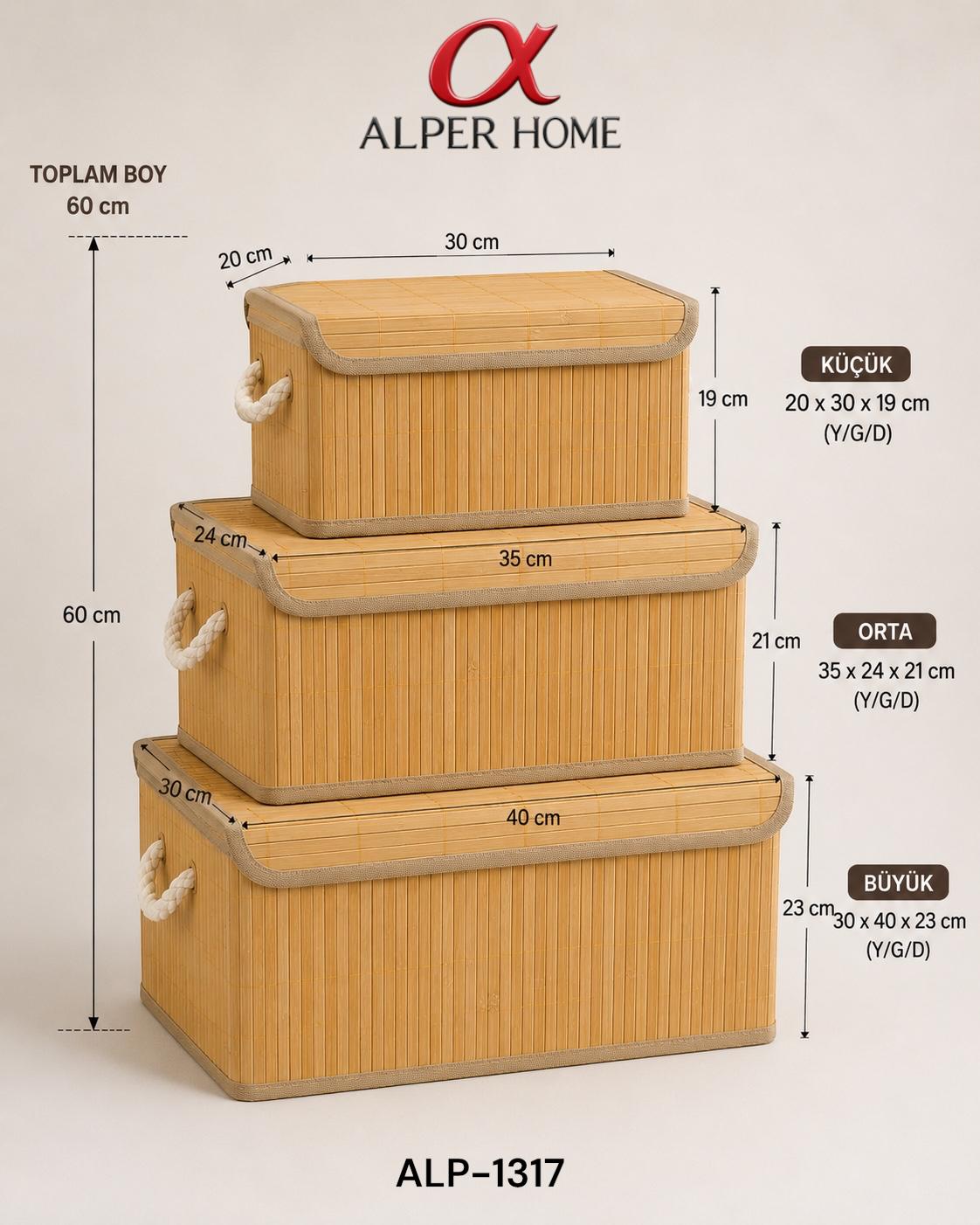 3 LÜ LÜKS SANDIK ORGANİZER*6