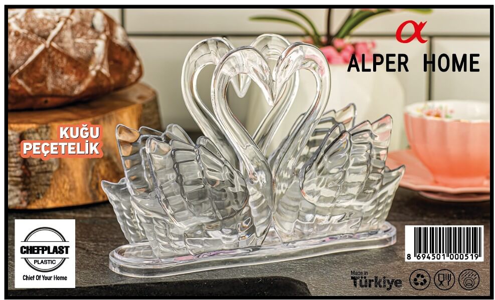 KRİSTAL KUĞU PEÇETELİK*48