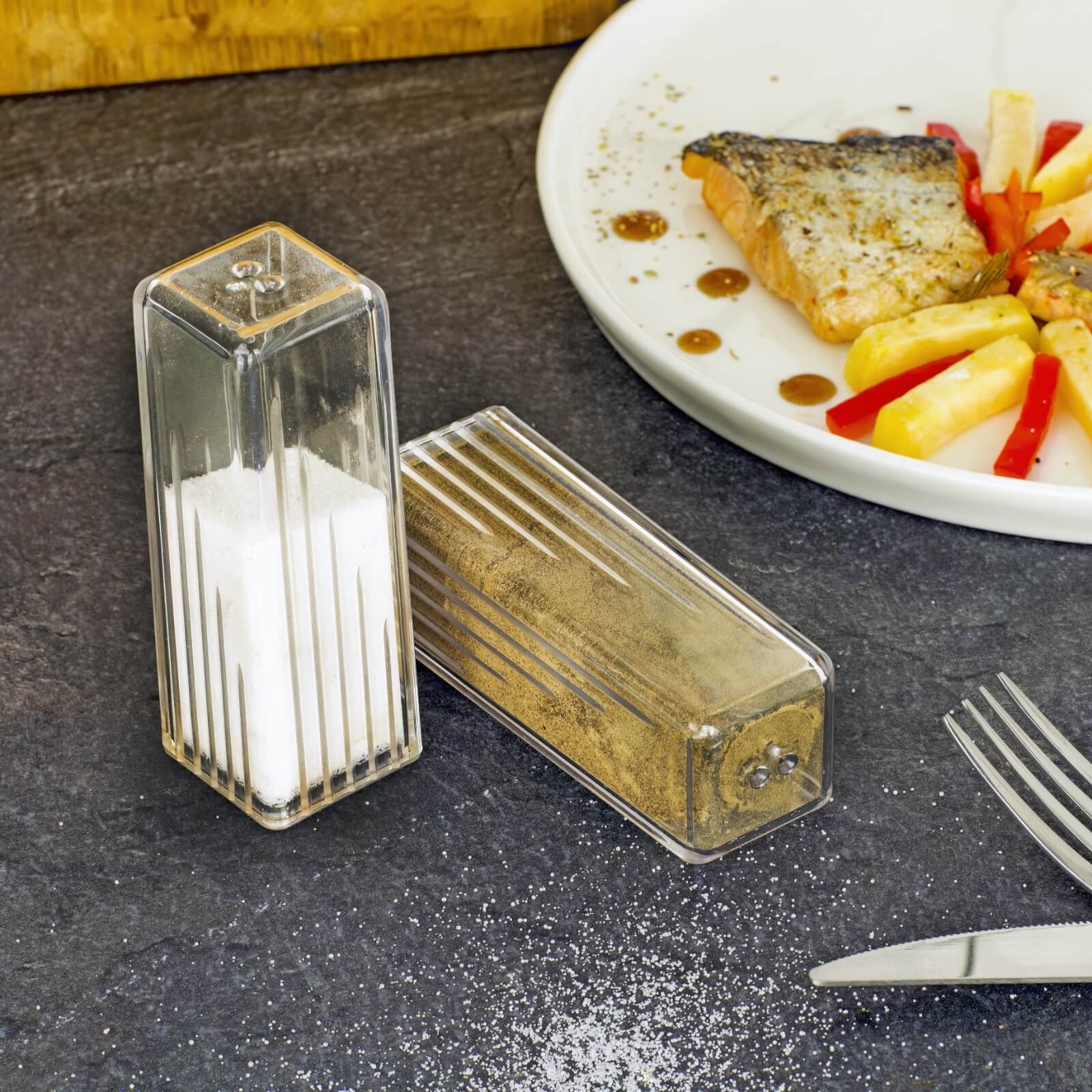 10 ML KRİSTAL TUZLUK *48(ÇİZGİLİ MOD)