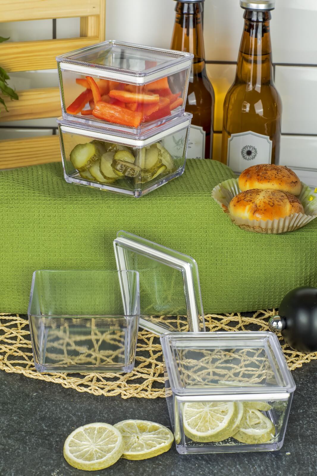 30 ML KAPAKLI KARE KAHVALTILIK *48