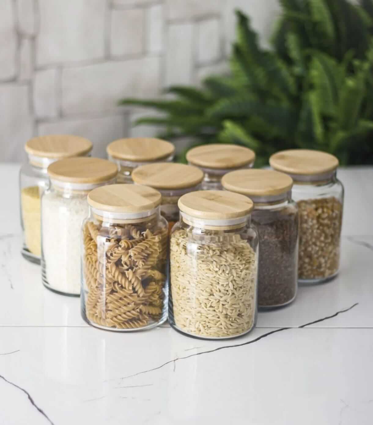 800 ML ORTABOY BAMBU KAP KAVANOZ*24