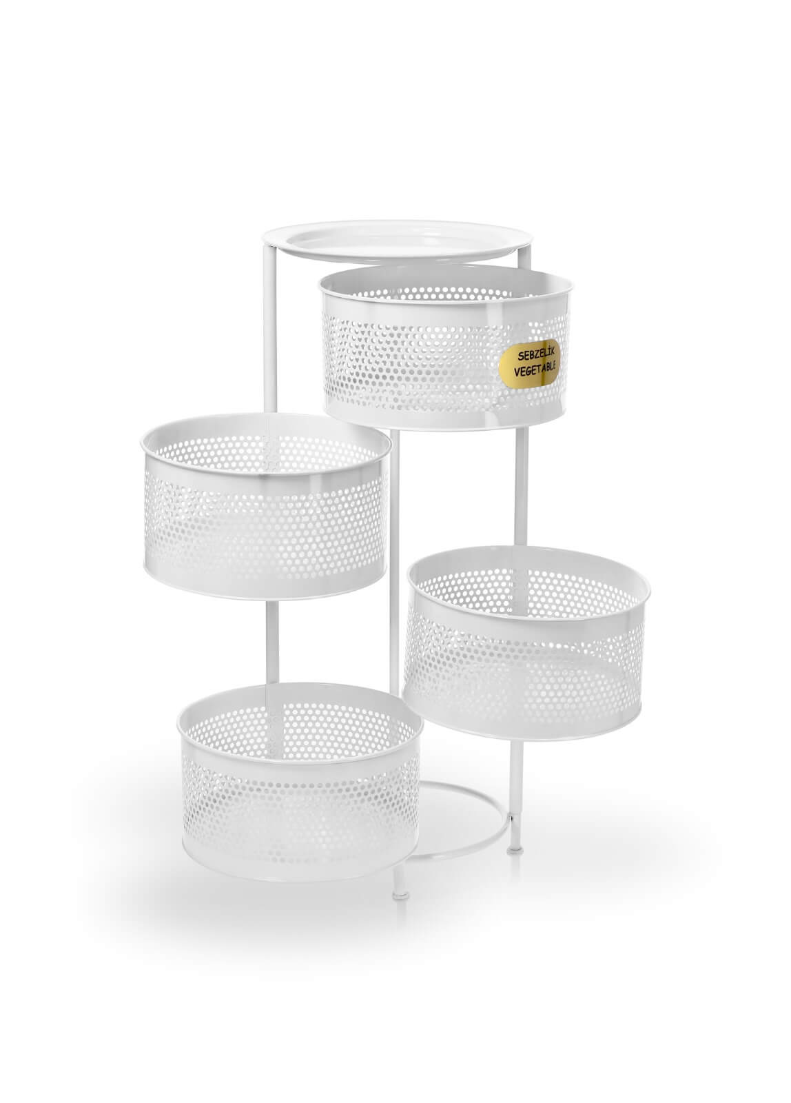 4 LÜ SEBZELİK BEYAZ*1