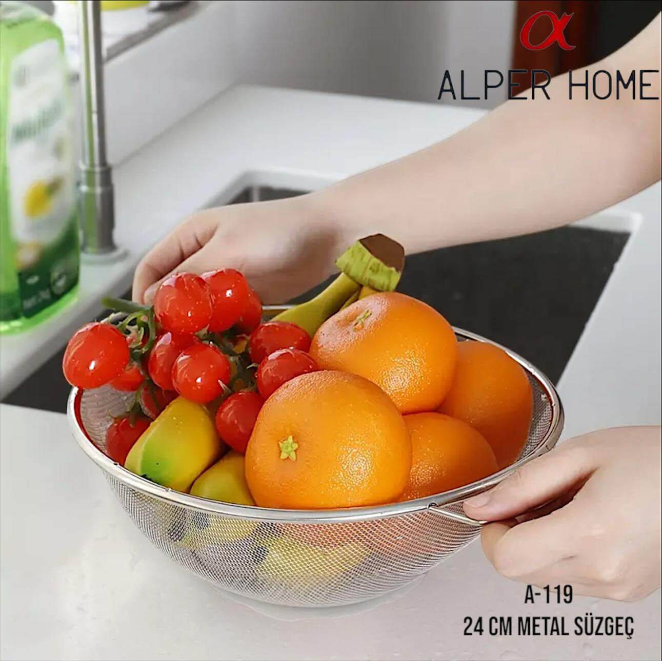 24 CM METAL SÜZGEÇ*100