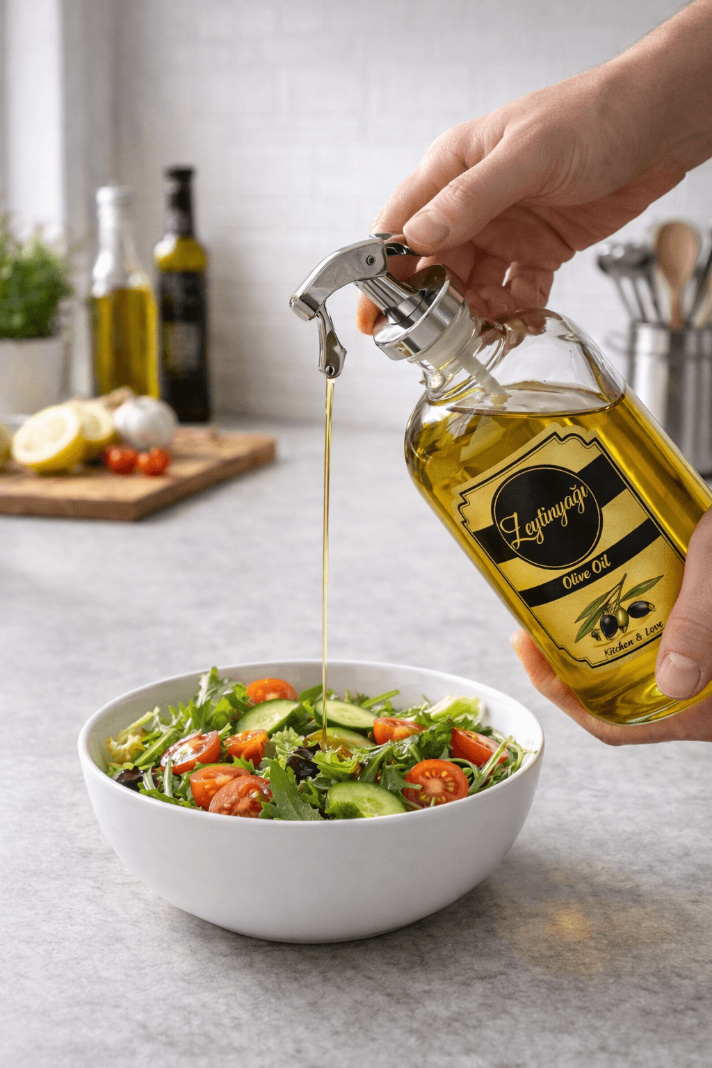 750 ML ZEYTİN YAĞLIK*15